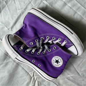 Chuck Taylor All Star Classic Electric Purple High Tops